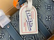 Louis Vuitton Keepall Bandouliere 25 Monogram Washed Denim canvas 25cm - 5
