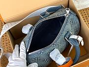 Louis Vuitton Keepall Bandouliere 25 Monogram Washed Denim canvas 25cm - 2