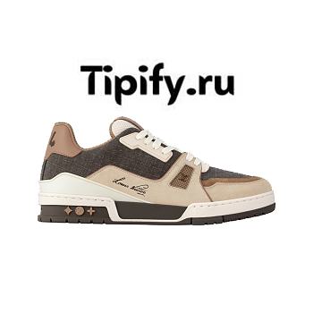 Louis Vuitton LV Trainer Brown1AHTFN