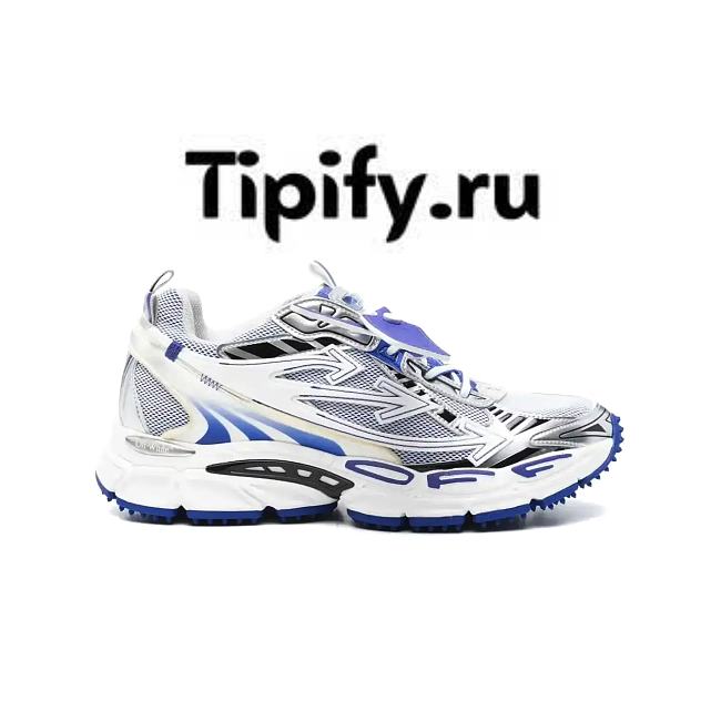 OFF-WHITE Be Right Back White Blue OMIA295S25FAB0054501 - 1