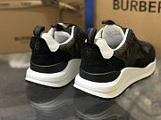 Burberry Embossed Mesh Sneakers Black Men's 80654351 - 4