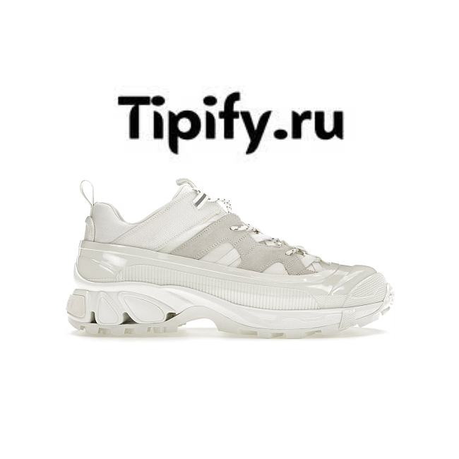 Burberry Arthur White Suede 8020347 - 1