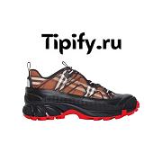 Burberry Arthur Vintage Check Cotton Birch Brown Black Red 80608591 - 1