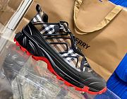 Burberry Arthur Vintage Check Cotton Birch Brown Black Red 80608591 - 4