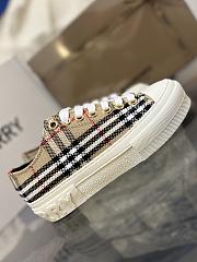 Burberry Vintage Check Boucle Low-Top Sneakers Beige (Women's) 8064244 - 2