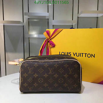 Louis Vuitton Dopp Kit Toilet Pouch Monogram Canvas 28x15x16.5cm