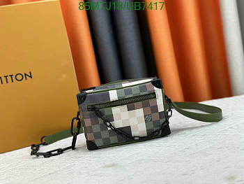 Louis Vuitton Mini Soft Trunk Damoflage Green Damoflage Damier 18.5x13x8CM