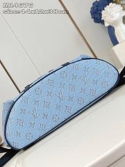Louis Vuitton Christopher MM Blue 38x44x12.5cm - 5