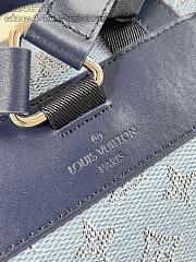 Louis Vuitton Christopher MM Blue 38x44x12.5cm - 3