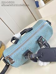 Louis Vuitton Keepall Bandoulière 25 Blue color 25x15x11cm - 2
