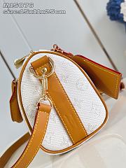 Louis Vuitton Keepall Bandoulière 25 Off-White 25x15x11cm - 6