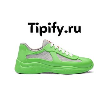 Prada America's Cup Soft Rubber And Bike Fabric 'Apple green' 4E6500-3LLJ-F0225-F-025