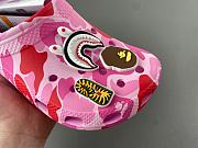 Crocs Classic Clog A Bathing Ape ABC Camo Pink 209627-6I2 - 2