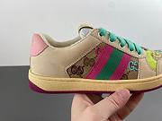 Gucci Women's Screener sneaker - Multicolored canvas 838873 9SFR0 2544 - 3