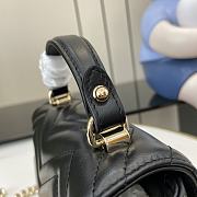 Gucci Marmont Mini Top Handle Bag 'Black' 17x13x6cm - 6