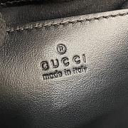 Gucci Marmont Mini Top Handle Bag 'Black' 17x13x6cm - 2