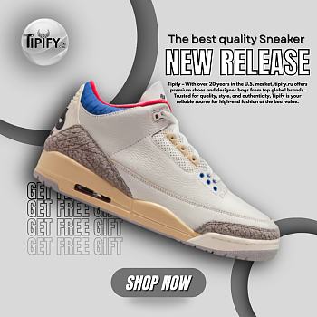 Air Jordan 3 Retro Seoul 2.0 IB1482-100