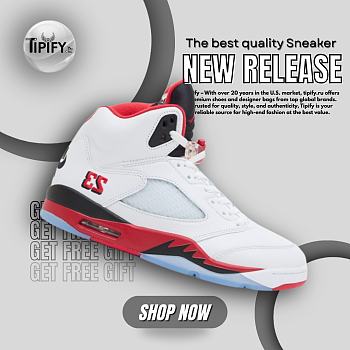 Air Jordan 5 Retro Fire Red Black Tongue (2025) HQ7978-101
