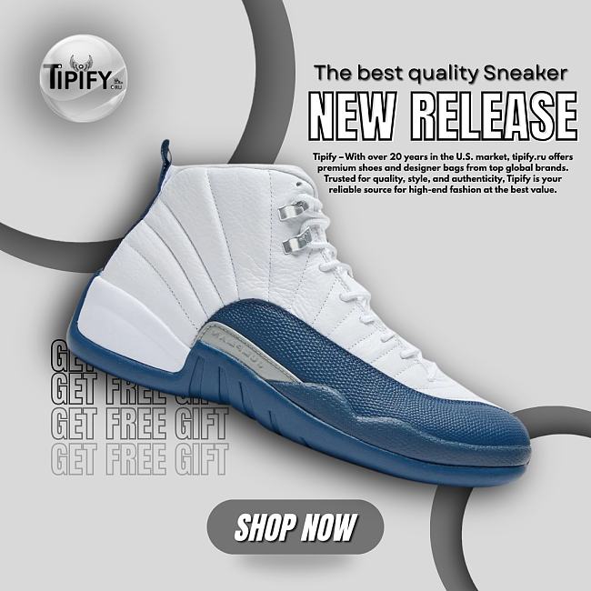 Air Jordan 12 Retro French Blue (2025) CT8013-114 - 1