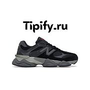 New Balance 9060 Black Castlerock Grey U9060BLK - 1