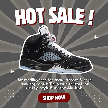 Air Jordan 5 Retro OG Black Metallic Reimagined HF3975-001