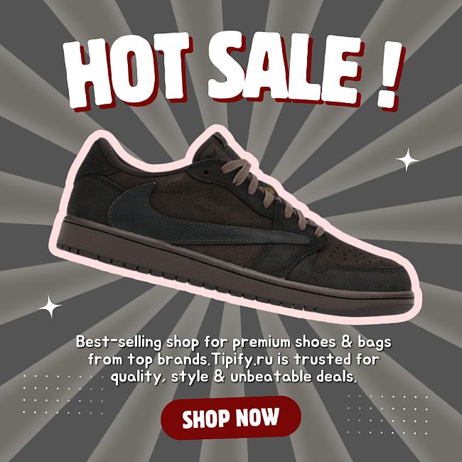 Travis Scott x Air Jordan 1 Low OG “Velvet Brown” DM7866-202 - 1