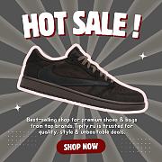 Travis Scott x Air Jordan 1 Low OG “Velvet Brown” DM7866-202 - 1