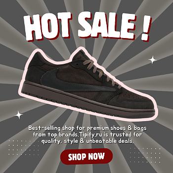 Travis Scott x Air Jordan 1 Low OG “Velvet Brown” DM7866-202