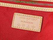 Louis Vuitton X Takashi Murakami Neverfull MM Cherry Brown Monogram Gold Hardware 31cm - 2