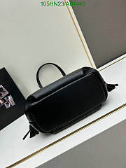 Prada Nappa Leather Shoulder Bag - Black 24*25*11cm - 6