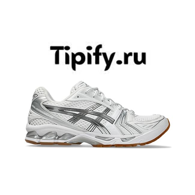 ASICS Gel-Kayano 14 A.P.C. White Pure Silver 1203A727-100 - 1