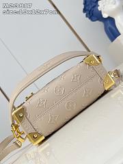 Louis Vuitton Leather Side Trunk PM Shoulder Bag 19*12*7cm - 6