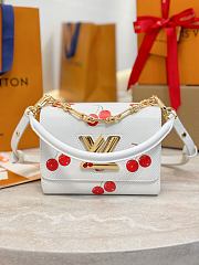 Louis Vuitton x Takashi Murakami Cherry Twist PM White 19*15*7CM - 1