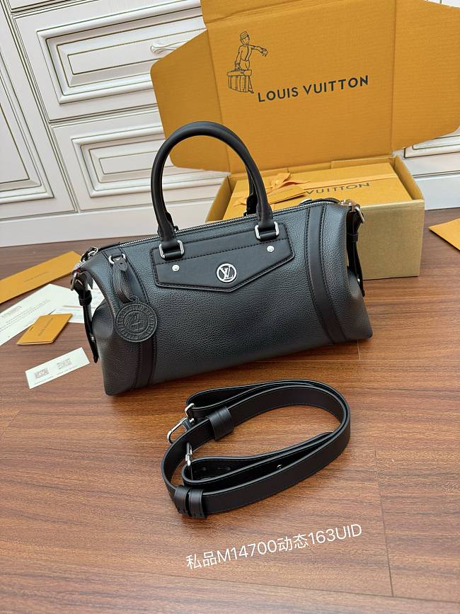 Louis Vuitton LV Biker PM M14514 Handbag Black Leather 38*15*15CM - 1